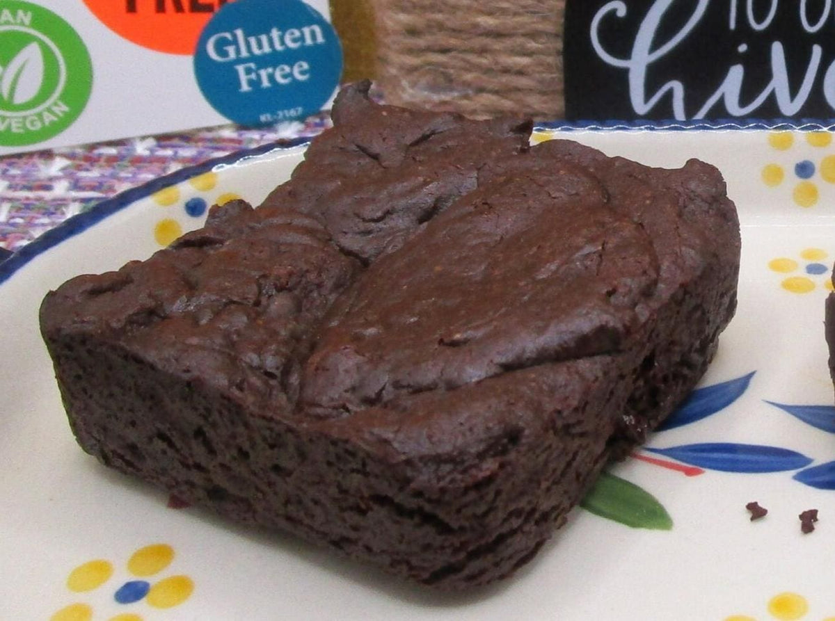 Gluten Free Brownies, Paleo, Dairy Free, Grain Free, Vegan, Egg Free, Tiger Nut Flour, Coconut Sugar snack, School Safe, Birthday Desserts