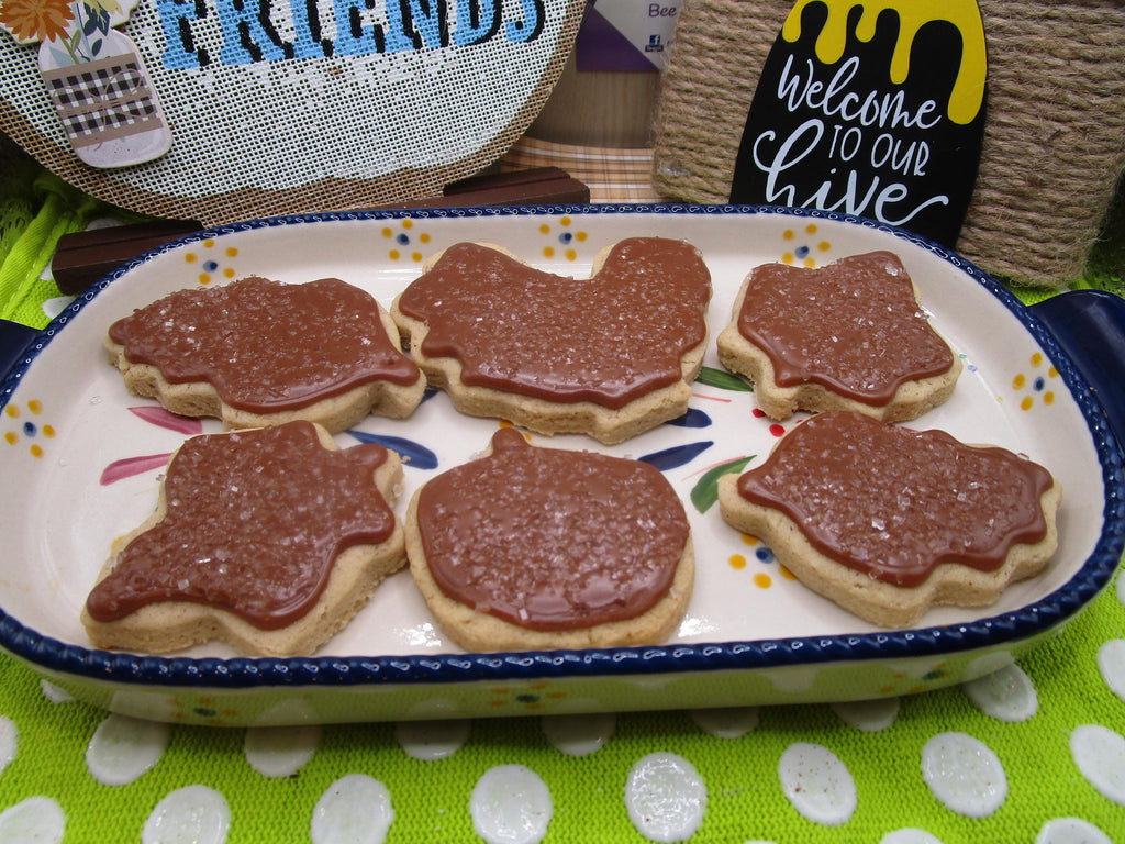 Gluten Free Sugar Cookies, Iced, Vegan, Dairy Free, Allergy Friendly, School Safe, No Artificial Dyes, Thanksgiving Cookies, Peanut Free