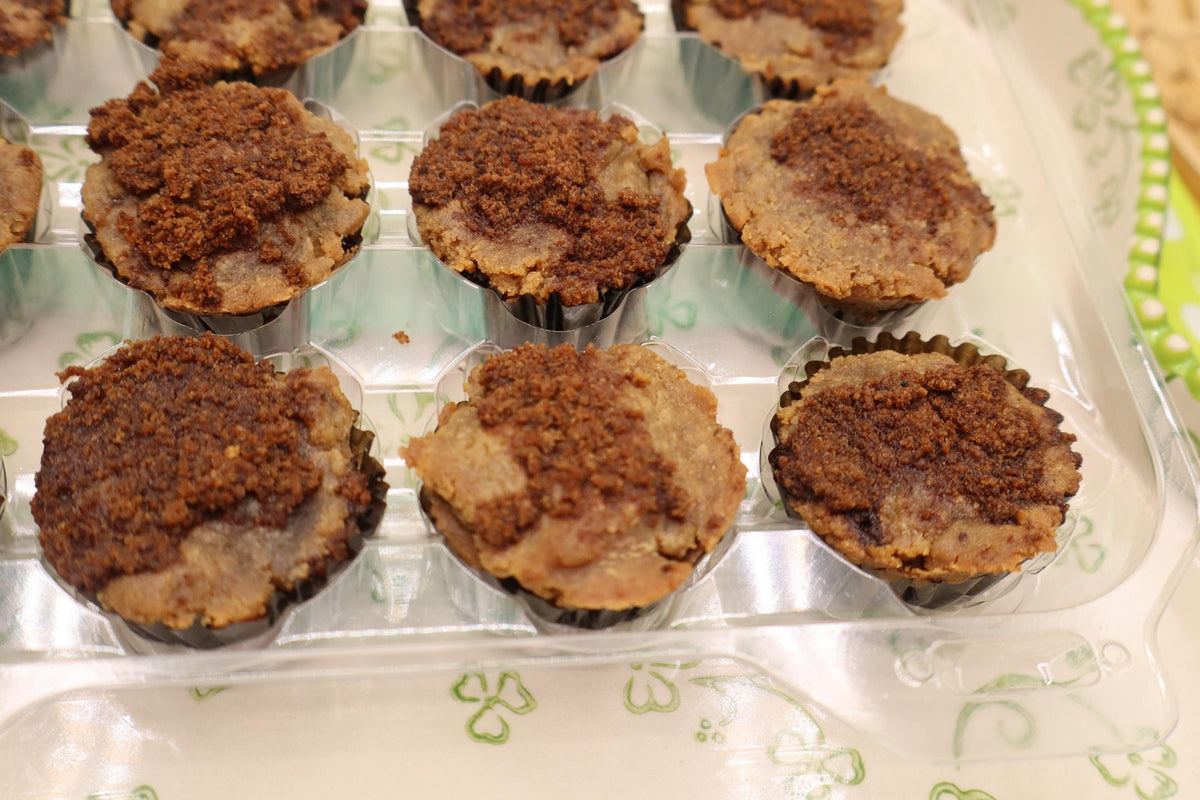 AIP Paleo Cinnamon Streusel Mini Cup, Gluten Free, Egg Free, Dairy Free, Nut Free, Vegan, AIP Protocol, Grain Free, No Refined Sugar Dessert
