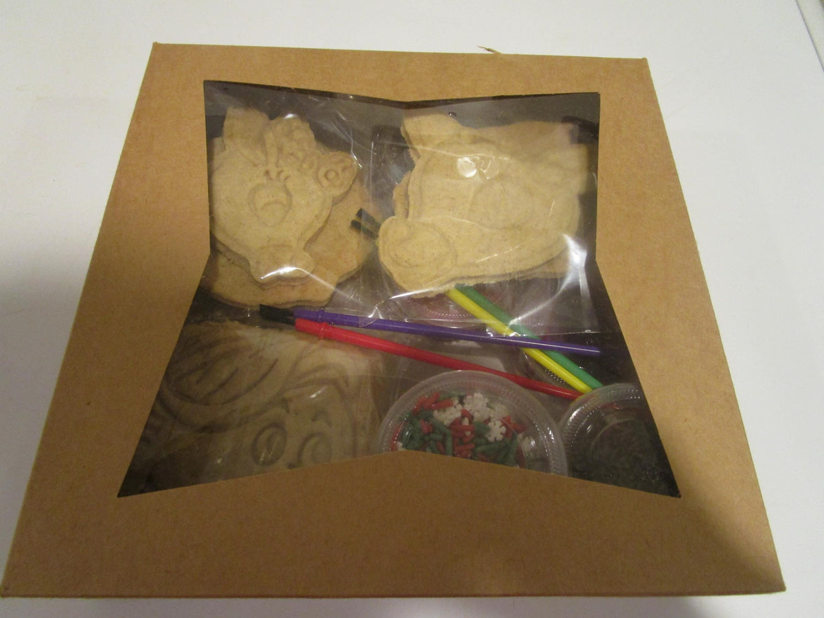 Glute Free Cookie decorating Kits, Red Nose, Reindeer, Dairy Free, Vegan, Egg Free, Nut Free, Holiday Movie, Miss Fit Toys, Christmas Gifts