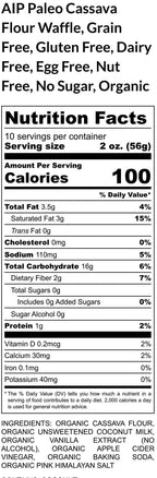 AIP Waffles, Paleo, Gluten Free, Grain Free, Vegan, No Sugar, Egg Free, Dairy Free, Soy Free, Holiday Brunch, Autoimmune Protocol Breakfast
