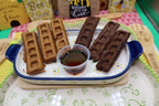 Gluten Free Donut Waffle Sticks, Dairy Free, Egg Free, Vegan, Vanilla, Chocolate, Portable Breakfast, Kid Friendly Treats, School Safe snack