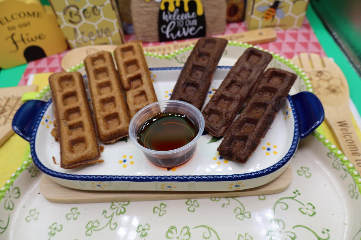 Gluten Free Donut Waffle Sticks, Dairy Free, Egg Free, Vegan, Vanilla, Chocolate, Portable Breakfast, Kid Friendly Treats, School Safe snack
