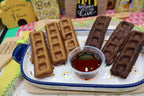 Gluten Free Donut Waffle Sticks, Dairy Free, Egg Free, Vegan, Vanilla, Chocolate, Portable Breakfast, Kid Friendly Treats, School Safe snack