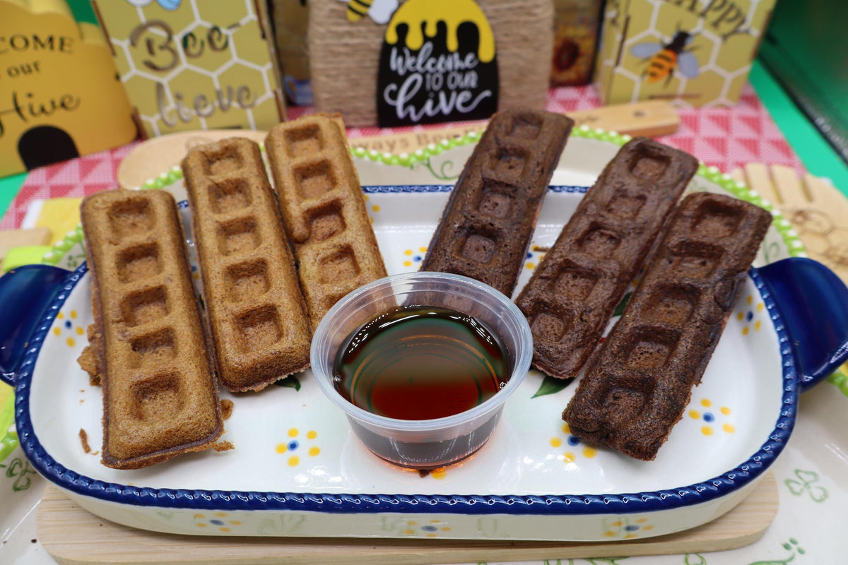 Gluten Free Donut Waffle Sticks, Dairy Free, Egg Free, Vegan, Vanilla, Chocolate, Portable Breakfast, Kid Friendly Treats, School Safe snack