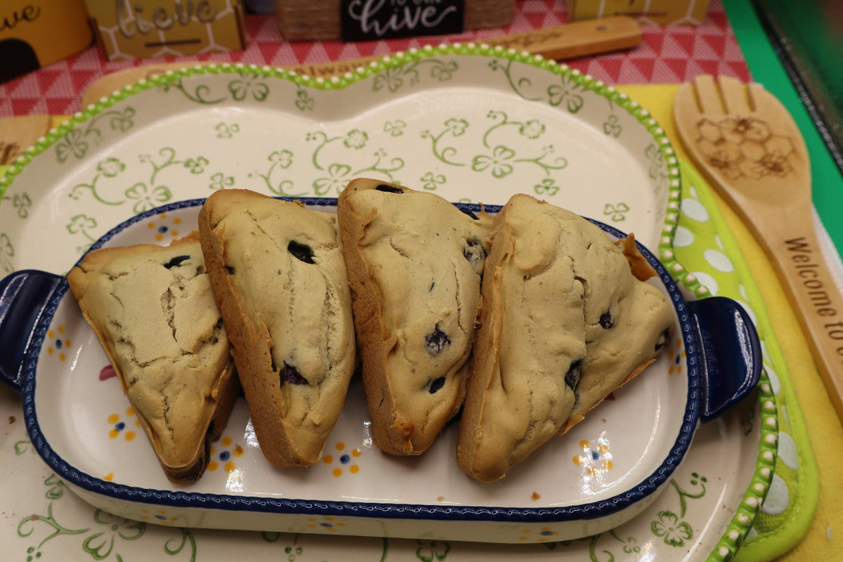 Gluten Free Scones, High Protein, Dairy Free, Sugar Free, Vegan, Nut Free, Egg Free, Fitness Snacks, Wild blueberry, Thanksgiving Deserts