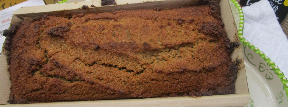 Gluten Free, Keto Gingerbread Cake, Sugar Free, Dairy Free, Low Carb, Grain Free, Warm Spiced Loaf, Clean Eating Fiber Dessert, Holiday Gift