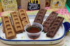 Gluten Free Donut Waffle Sticks, Dairy Free, Egg Free, Vegan, Vanilla, Chocolate, Portable Breakfast, Kid Friendly Treats, School Safe snack