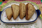 Gluten Free Scones, High Protein, Dairy Free, Sugar Free, Vegan, Nut Free, Egg Free, Fitness Snacks, Wild blueberry, Thanksgiving Deserts