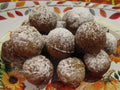 Gluten Free Munchkins, Dairy Free, Egg Free, Vegan, Chocolate, Vanilla, Cinnamon, Peanut Free, School Safe Snacks, Halloween class party