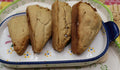 Gluten Free Scones, High Protein, Dairy Free, Sugar Free, Vegan, Nut Free, Egg Free, Fitness Snacks, Wild blueberry, Thanksgiving Deserts