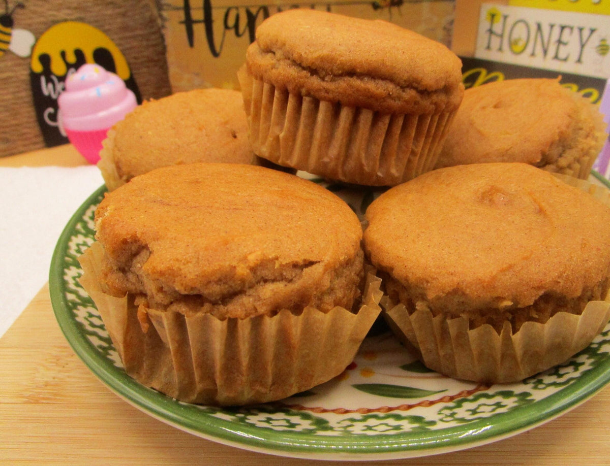 Gluten Free High Protein Muffins, Dairy Free, Egg Free, Vegan, Sugar Free, Monk Fruit, Collagen, Blueberry, Post Work Out Snacks, Pumpkin