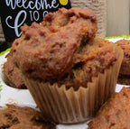 Gluten Free Banana Muffins, Vegan, Egg Free, Dairy Free, Nut Free, Low-Fat snacks, Healthy Breakfast, Low FODMAP, No refined sugars, Brunch
