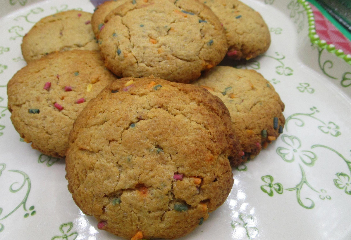 Gluten Free High Protein Cookie, Sugar Free, Dairy Free, Egg Free, Vegan, Nut Free, Post Workout Snack, Birthday Cake, Low Carb Fitness Gift
