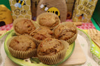 Gluten Free Banana Muffins, Vegan, Egg Free, Dairy Free, Nut Free, Low-Fat snacks, Healthy Breakfast, Low FODMAP, No refined sugars, Brunch