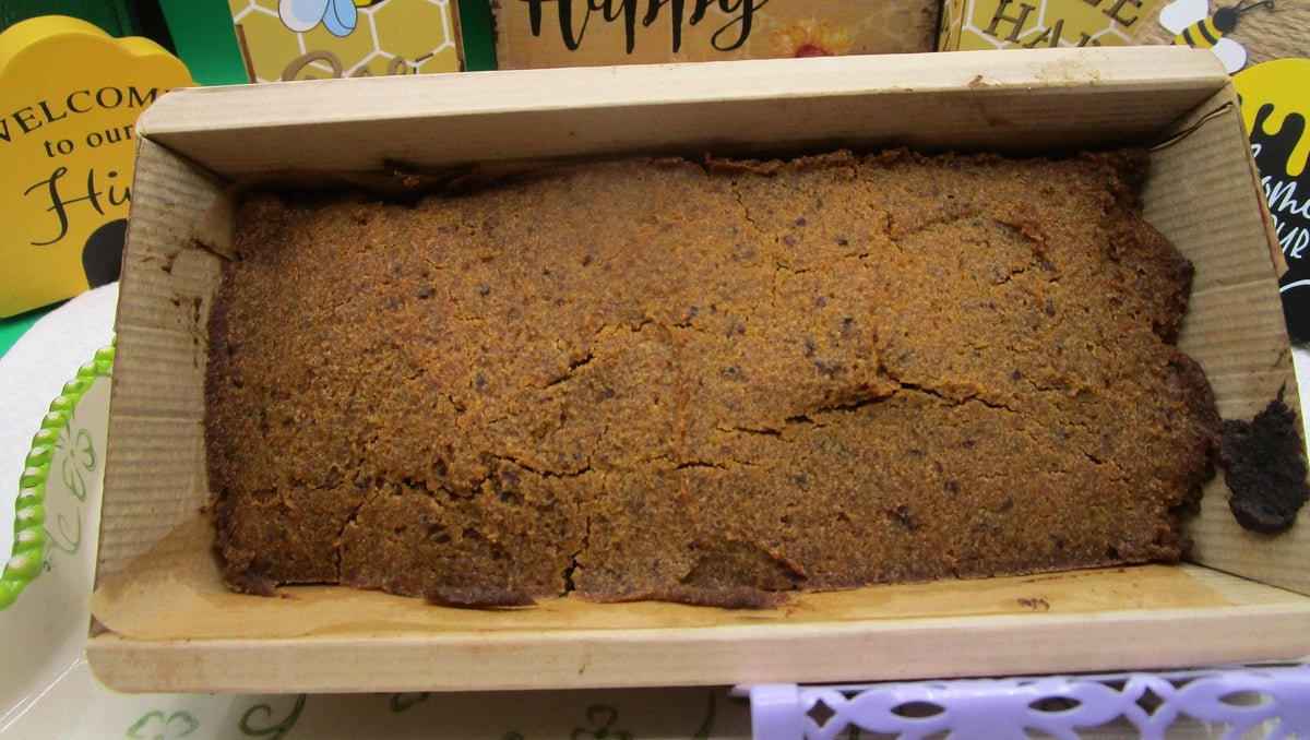 High Protein Pumpkin Bread, Gluten Free, Vegan, Sugar Free, Egg Free, Dairy Free, Nut Free, Erythritol Free, Healthy Desserts, Thanksgiving