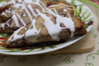 Gluten Free KETO Scones, Strawberry, Sugar Free, Dairy Free, Grain Free, Vegan, Egg Free, Low Net Carb Pastry, Summer Dessert, Fitness Gift