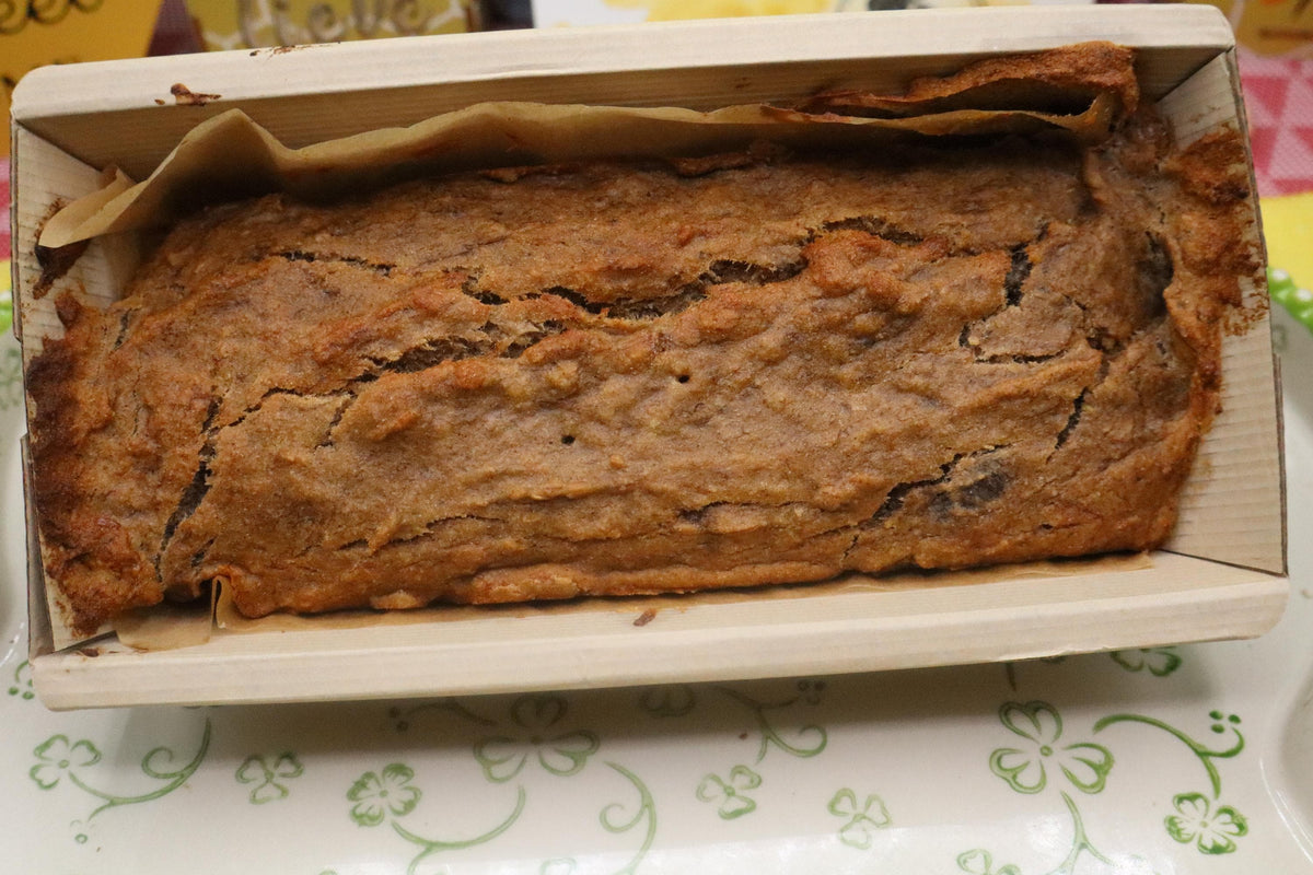 AIP Banana Bread, Paleo, Grain Free, Gluten Free, Vegan, Dairy Free, Egg Free, Tiger Nut Flour, Autoimmune Protocol, Cassava Free, Low Sugar