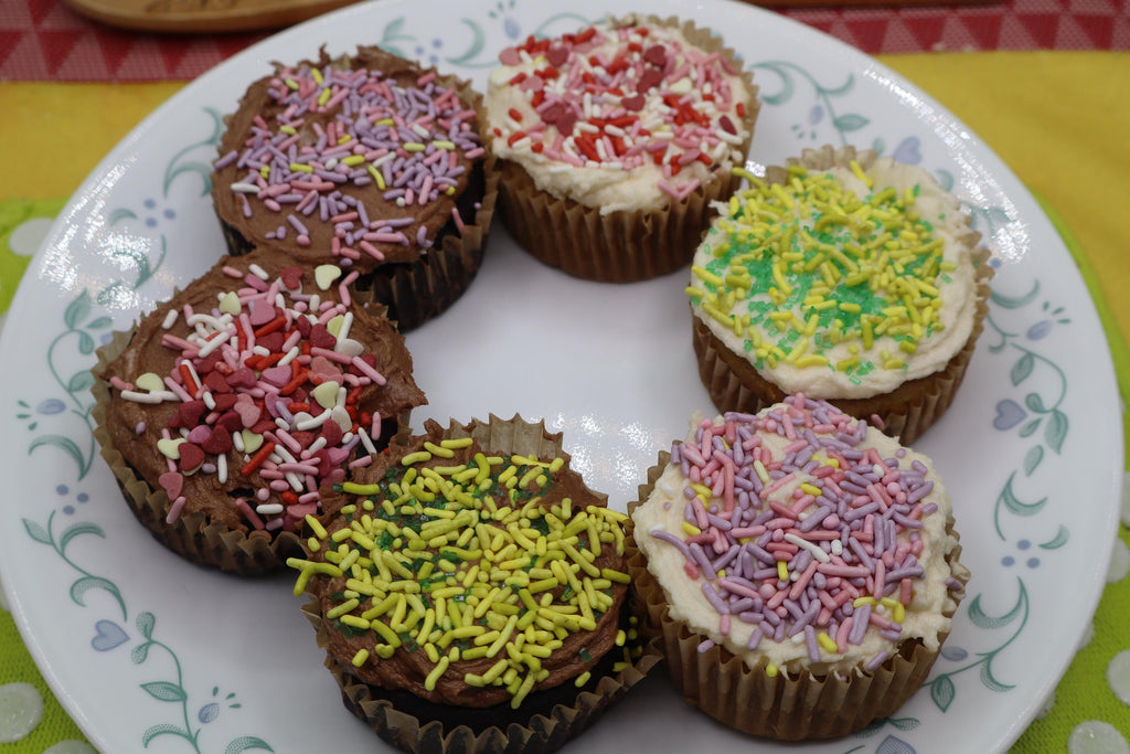 Gluten Free Cupcakes, Dairy Free, Egg Free, Nut Free, Vegan, Chocolate Vanilla, School Safe, Baby Shower Dessert, Girl Boy Birthday, Holiday