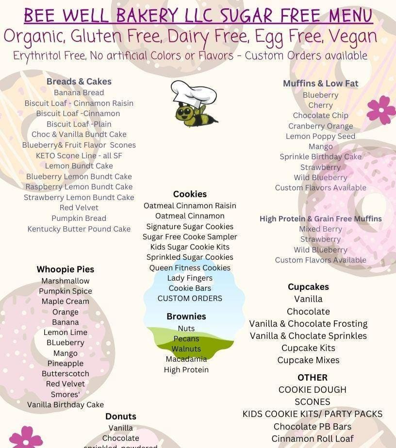 Gluten Free, Sugar Free Iced Cookies, Dairy Free, Egg Free, Vegan, Flowers, Butterfly, Tulip, Nut Free, Plant Based Colors, Birthday Gifts
