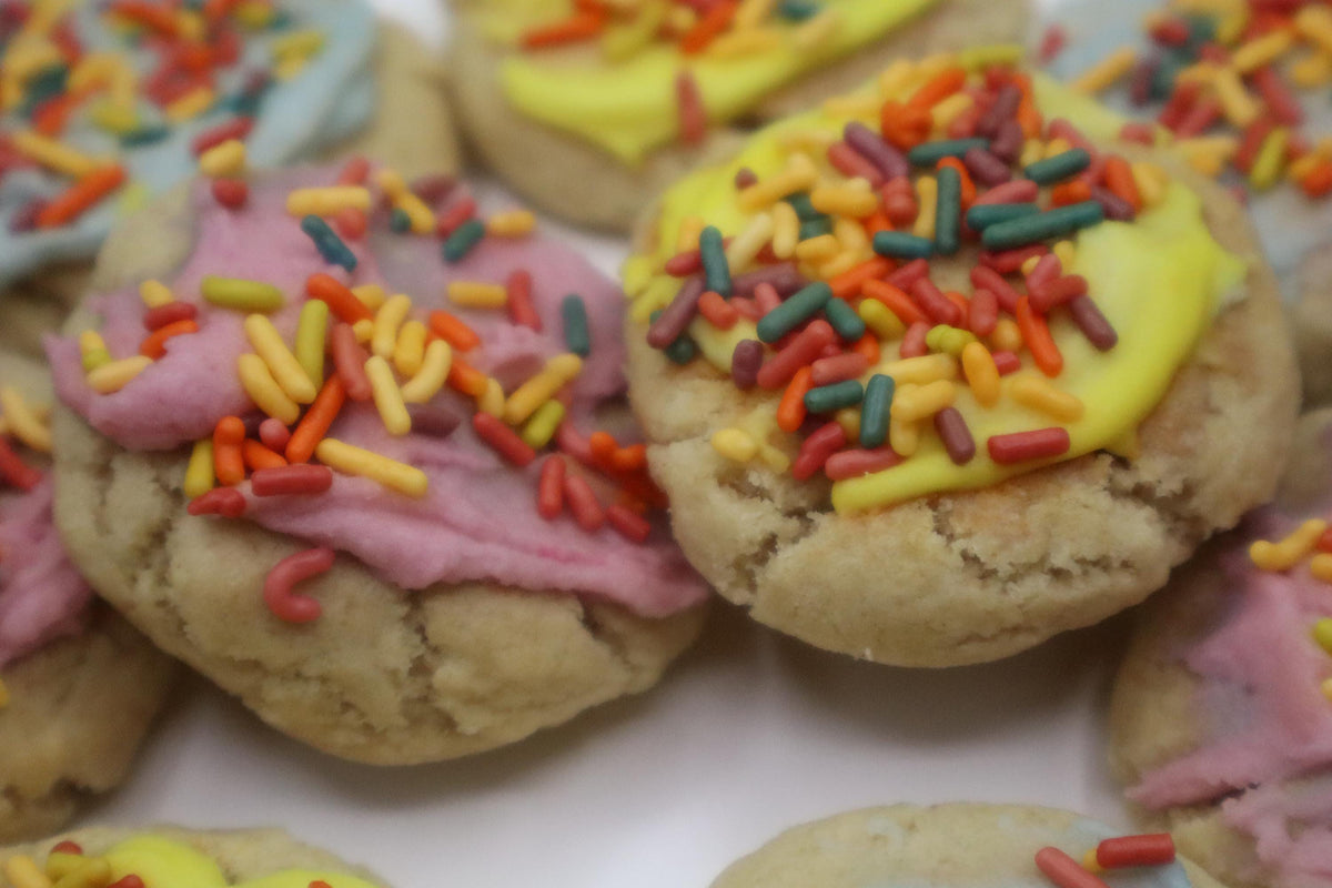 Gluten Free Butter Cookies, Dairy Free, Egg Free, Peanut Free, Vegan, Birthday party sweets, School Saf, Natural Colors, Halloween Party