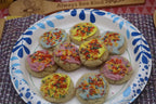Gluten Free Butter Cookies, Dairy Free, Egg Free, Peanut Free, Vegan, Birthday party sweets, School Saf, Natural Colors, Halloween Party