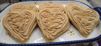 AIP Paleo Maple Frosted Sugar Cookie, Hearts, Gluten Free, Vegan, Grain Free, Egg Free, Nut free, Dairy Free, Love Wedding Anniversary Gifts