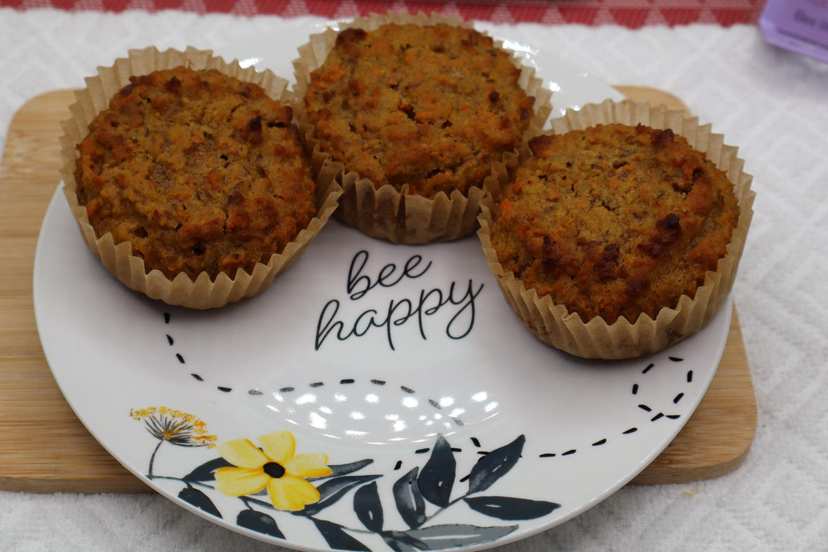 Gluten Free, Keto Carrot Cake Cupcakes, Sugar Free, Grain Free, Dairy Free or Cream Cheese Frosting, Birthday Dessert, Pecan, Thanksgiving