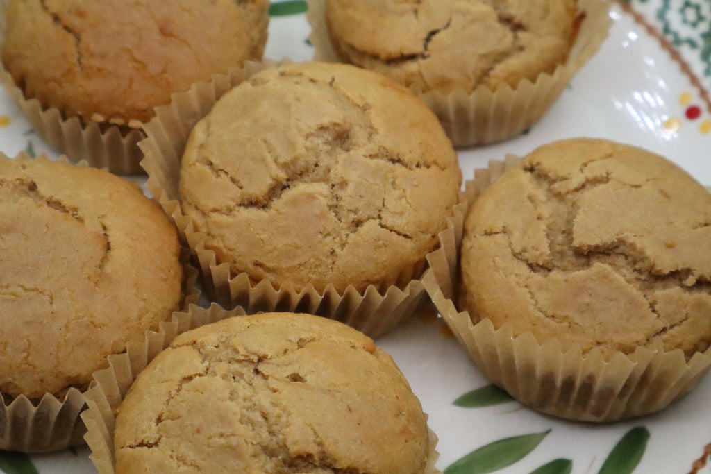 High Protein Muffins, Cookies & Cream, Sugar Free, Gluten Free, Dairy Free, Vegan or Bovine, Wellness Brunch, Clean Eating Holiday breakfast