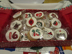 High Protein Cookie Advent Calendar, Gluten Free, Vegan, Egg Free, Dairy Free, Anabolic, Fitness Gift, Vegan Collagen, Christmas Countdown
