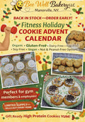 High Protein Cookie Advent Calendar, Gluten Free, Vegan, Egg Free, Dairy Free, Anabolic, Fitness Gift, Vegan Collagen, Christmas Countdown