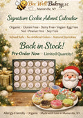 Gluten Free Cookie Advent Calendars, Dairy Free, Egg Free, Nut Free, Vegan, Christmas Tradition Countdown, Kids Holiday Gifts, Iced Sugar