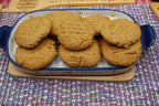 Gluten Free Peanut Butter Cookie, Dairy Free, Egg Free, Vegan, Maple Sugar, Birthday Gift, Chewy, Sweet& Salty Snack, Vegan, Cookie Exchange