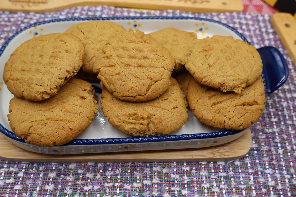 Gluten Free Peanut Butter Cookie, Dairy Free, Egg Free, Vegan, Maple Sugar, Birthday Gift, Chewy, Sweet& Salty Snack, Vegan, Cookie Exchange