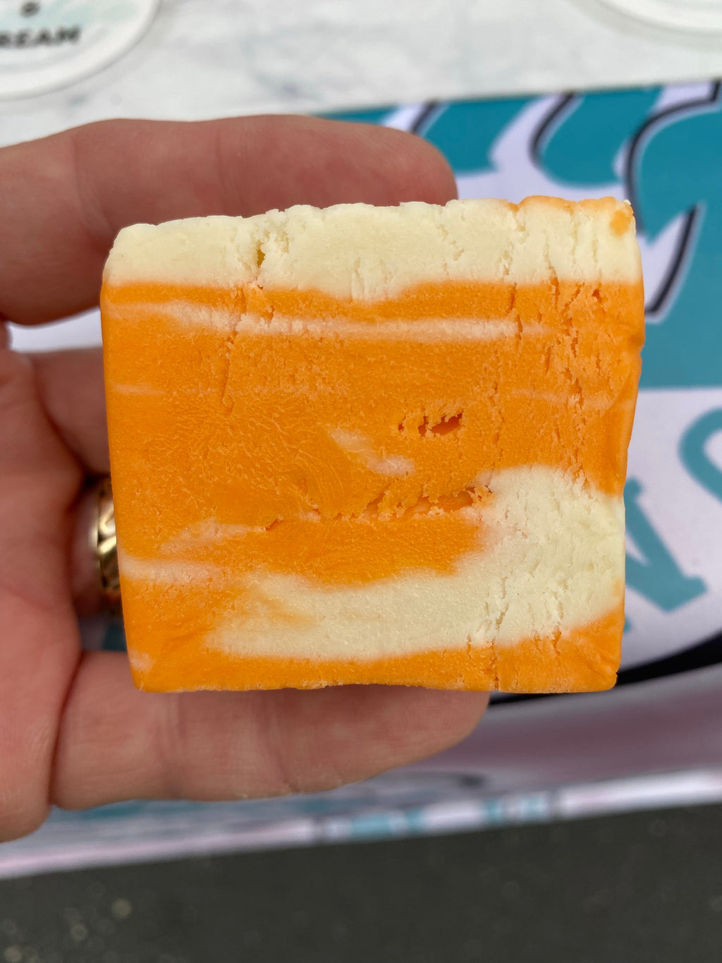 Creamsicle Fudge