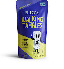 Fillo's Sweet Corn Elotes Tamales, 4 oz (Case of 7)