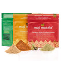 The Indian Chicken Trio — 3 Classic Dishes, 3 Packets