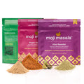 The Curry Night Gift Set — Rogan Josh, Chicken Curry & Potato Curry | 3 Complete Dinners