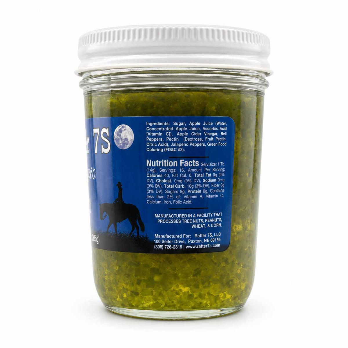 Jalapeno Jelly | Pack of 3 | 8 oz | Rafter 7S
