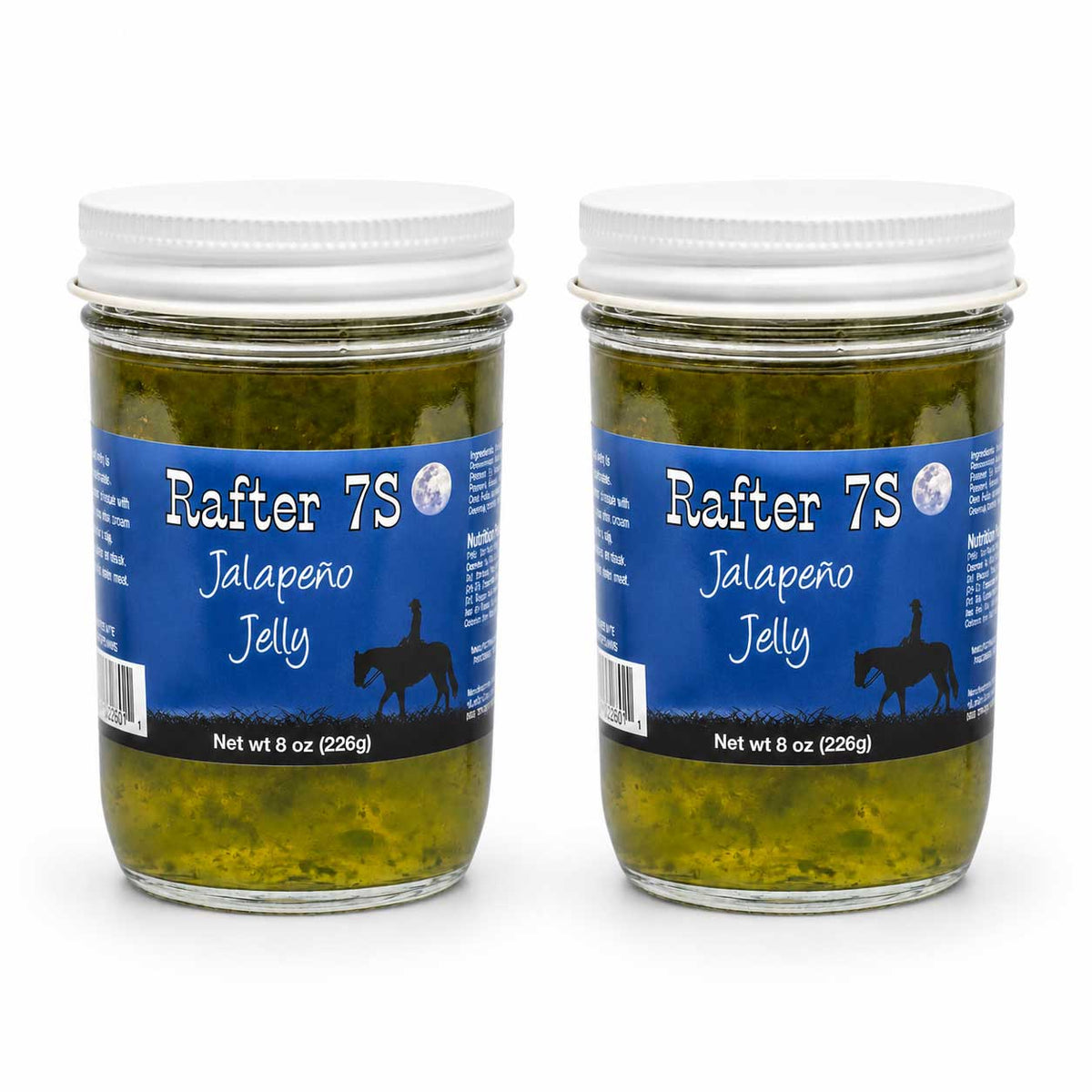 Jalapeno Jelly | Pack of 2 | 8 oz | Rafter 7S