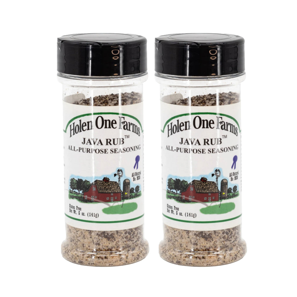 Java Rib and Roast Rub | 5 oz | Pack of 2 | Holen One Farms