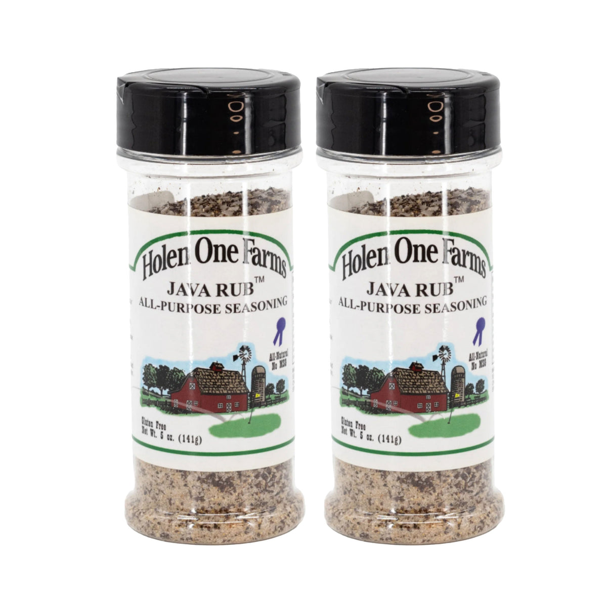 Java Rib and Roast Rub | 5 oz | Pack of 2 | Holen One Farms