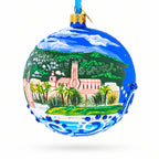 Cathedral of Santa Maria of Palma (La Seu), Mallorca, Spain Glass Ball Christmas Ornament