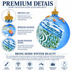 Winter Park, Colorado Glass Ball Christmas Ornament