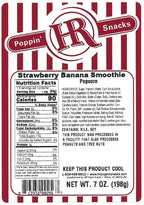 Strawberry Banana Smoothie Popcorn | 5 oz | HR Poppin' Snacks