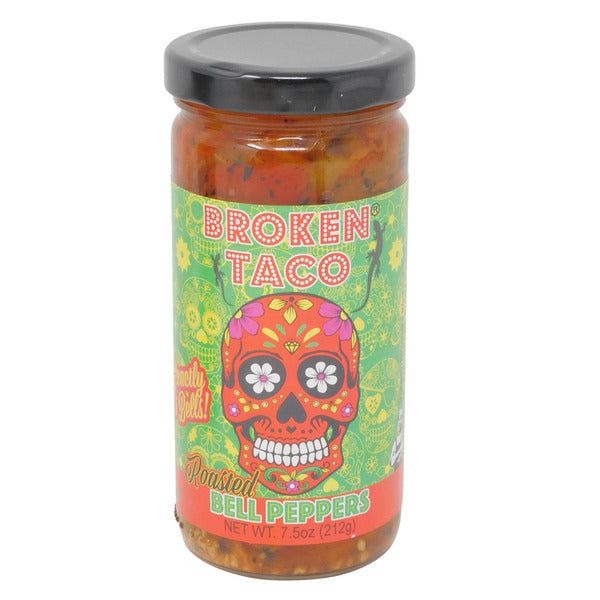 Broken Taco Roasted Bell Peppers, 7.5 oz (Case of 6)