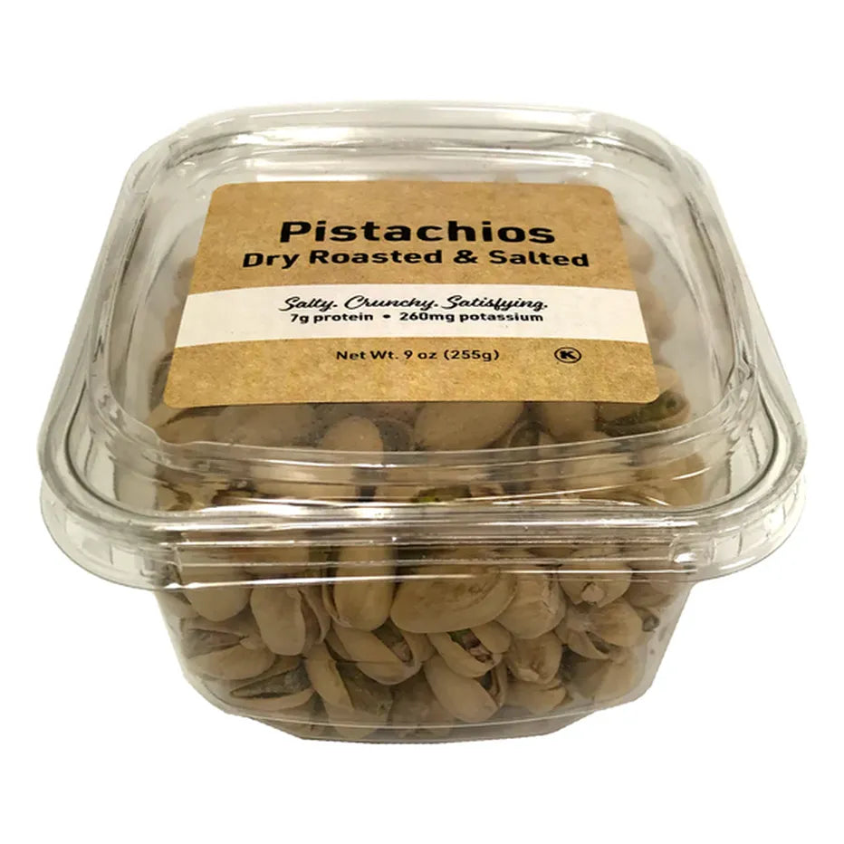 Woodstock Farms Dry Roasted Pistachios, 9 oz (Case of 12)