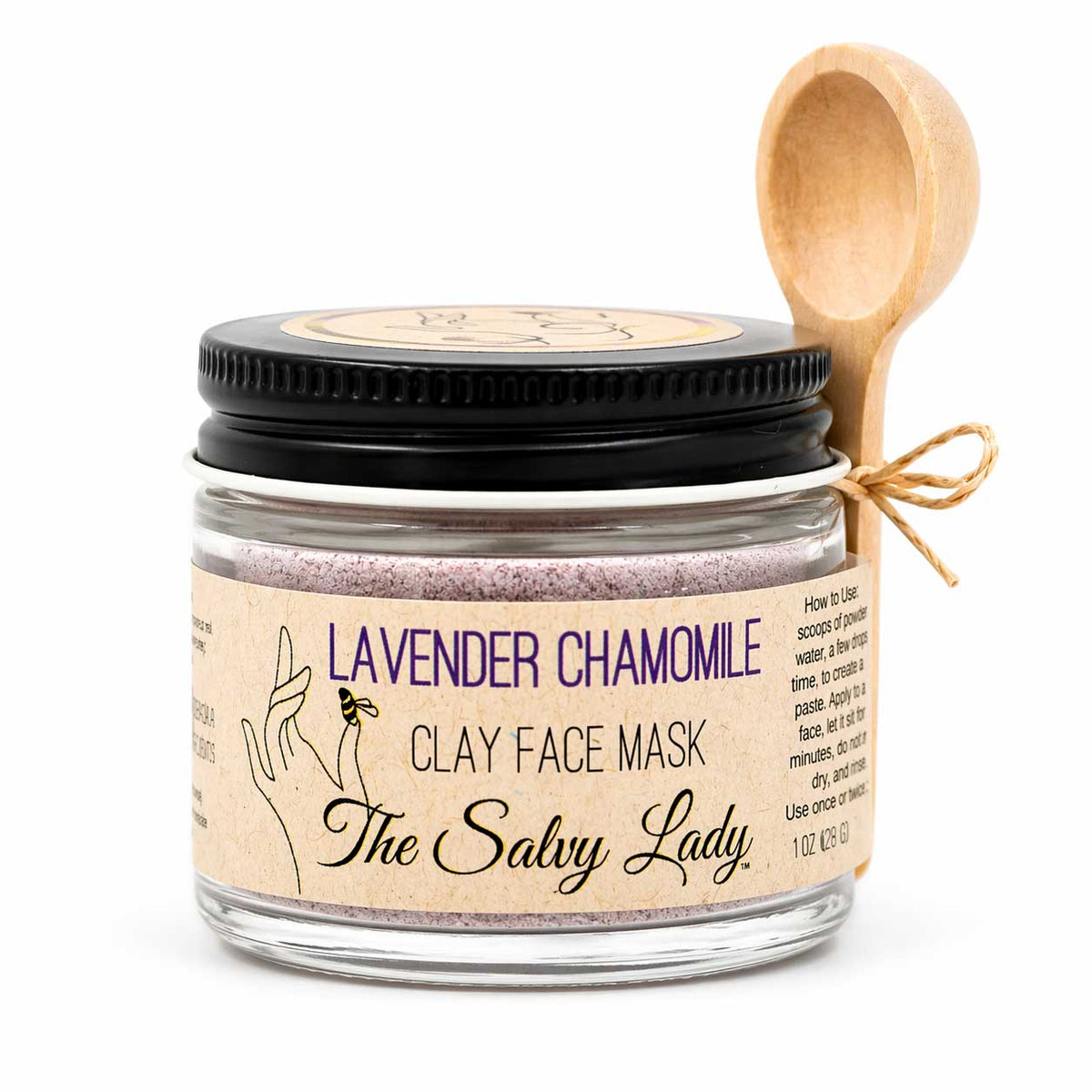 Clay Face Mask Jar Bundle | Lavender, Coconut Matcha & Rose | The Salvy Lady