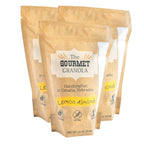 Lemon Almond Granola | Pack of 3 | 12 oz | Gluten, Dairy, & Soy Free | The Gourmet Granola