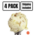 Lemon Cookie Crunch Ice Cream | Pack of 4 | One Pint | Shipping Included | eCreamery